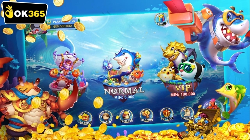 Giới thiệu về OK365 bắn cá ăn xu