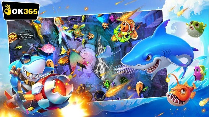 Hướng dẫn cách chơi OK365 bắn cá ăn xu đơn giản
