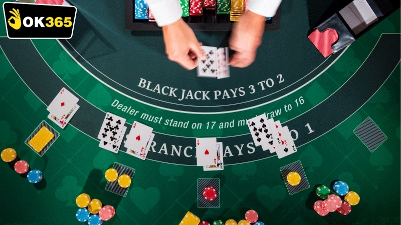 Chiến lược chơi OK365 blackjack hiệu quả cho người mới