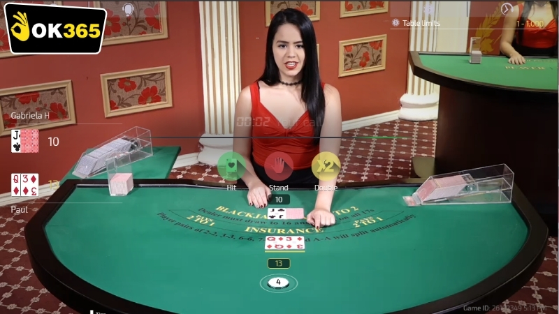 Các trò chơi OK365 casino trực tiếp phổ biến