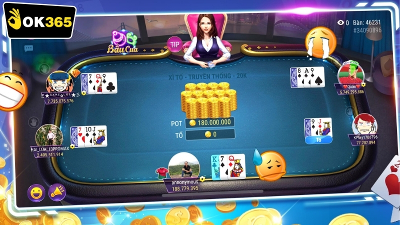 Khuyến mãi và ưu đãi khi tham gia OK365 game bài