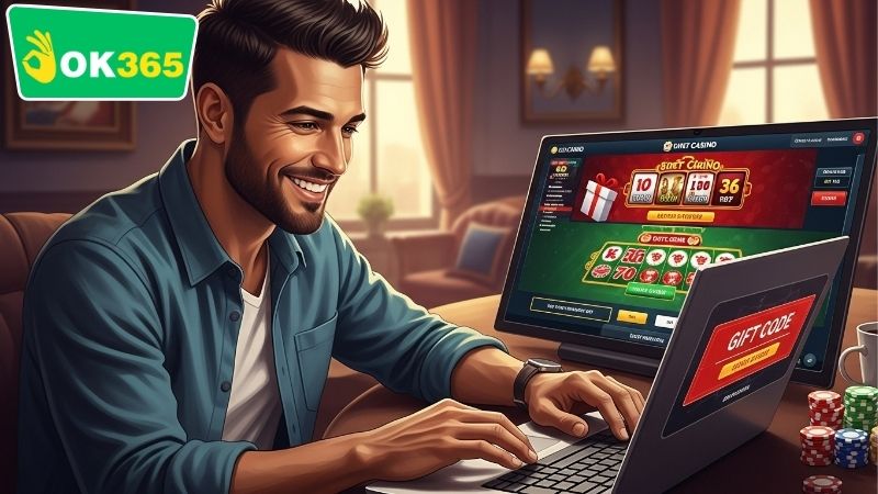 Cách nhận code OK365 quay thưởng