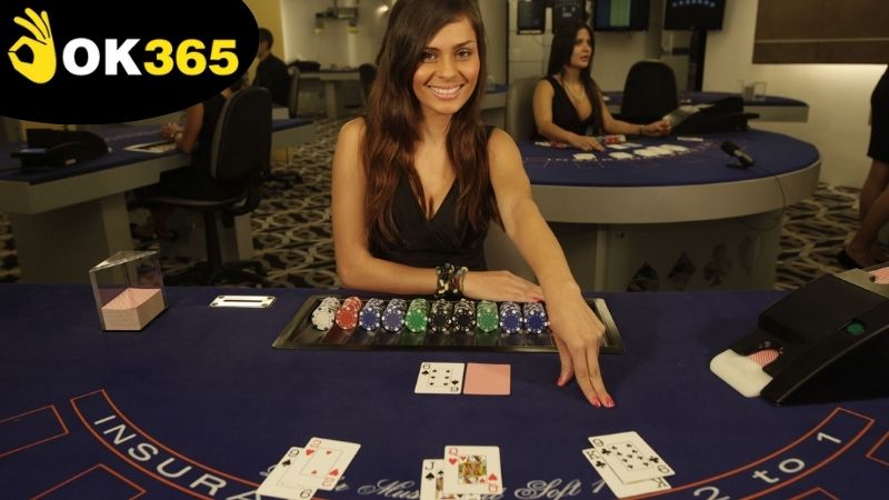 Dealer trực tiếp live casino OK365 có gì đặc biệt?