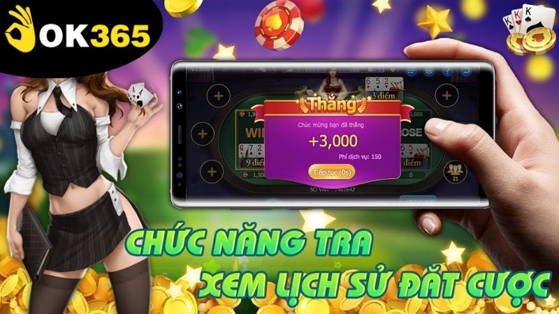 Các tính năng nổi bật đầy sức thu hút của game bài ba cây OK365