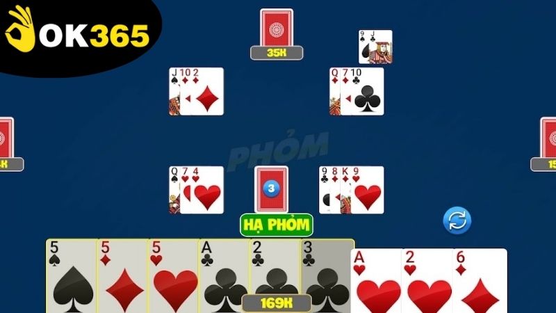 Chiến thuật và mẹo giành chiến thắng trong game bài phỏm OK365