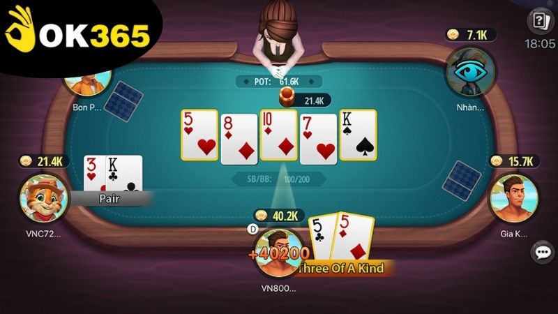 Ưu điểm nổi bật khi tham gia chơi với game bài trực tuyến OK365