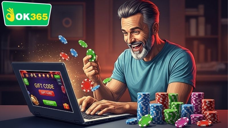 Các hình thức nhận code nhà cái OK365 miễn phí