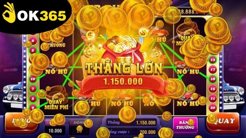 Nổ hũ OK365 đổi thưởng siêu hấp dẫn