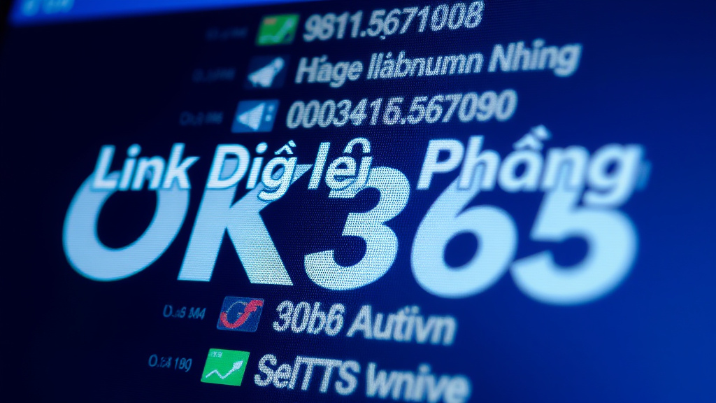 Link Dự Phòng OK365 - Cách Tiết Kiệm Thời Gian Khi Đăng Nhập Link Dự Phòng OK365 - Cách Tiết Kiệm Thời Gian Khi Đăng Nhập
